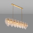 Ritz - Glass Maple Line Chandelier